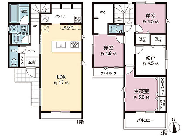 間取図です。図面と異なる場合は現況を優先させていただきます。