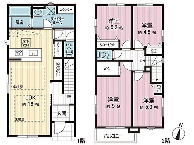 間取図です。図面と異なる場合は現況を優先させていただきます。