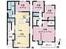 間取り：間取図です。図面と異なる場合は現況を優先させていただきます。