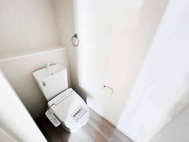 ほっと安らげるトイレ空間です。