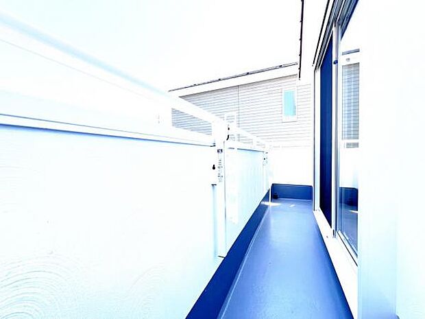 お洗濯ものを気持ち良く太陽の光で干せるのが嬉しいですね。
