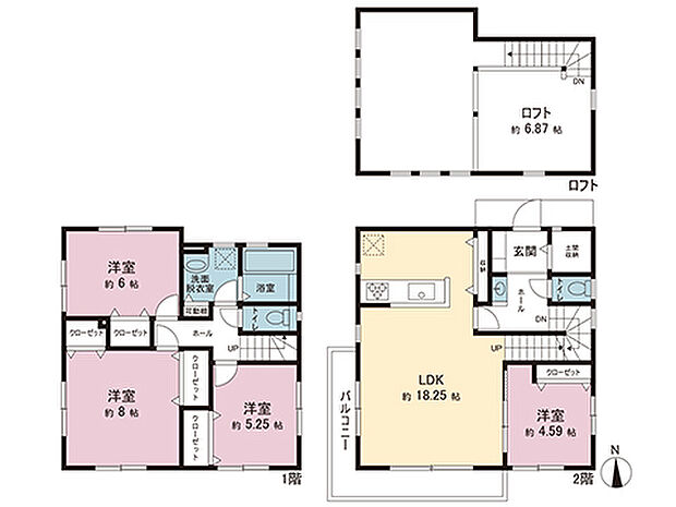間取図です。図面と異なる場合は現況を優先させていただきます。