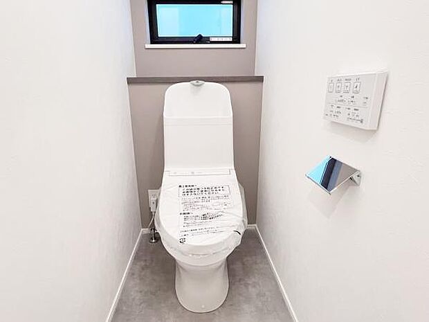 ほっと安らげるトイレ空間です。