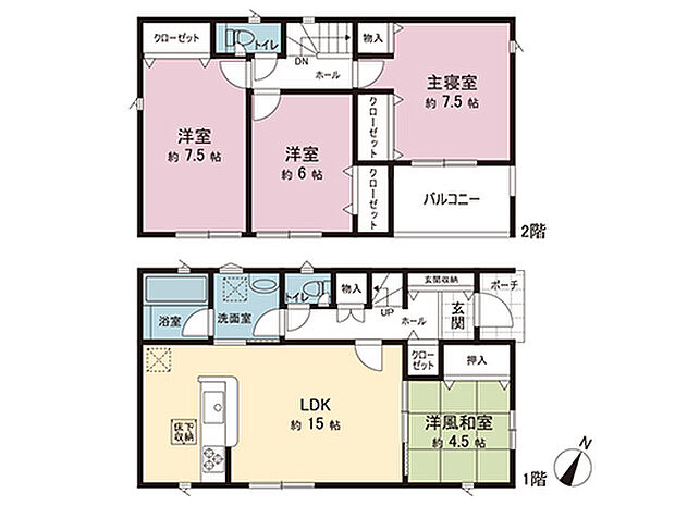 間取図です。図面と異なる場合は現況を優先させていただきます。
