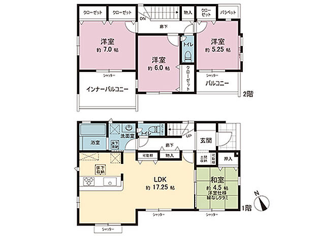 間取図です。図面と異なる場合は現況を優先させていただきます。