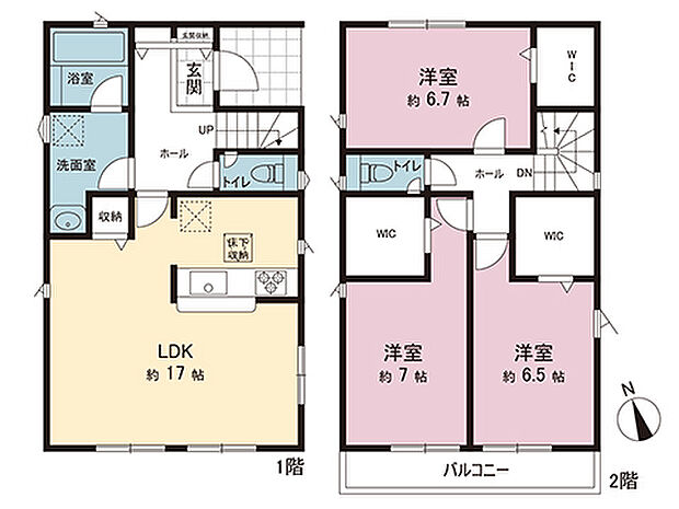 間取図です。図面と異なる場合は現況を優先させていただきます。