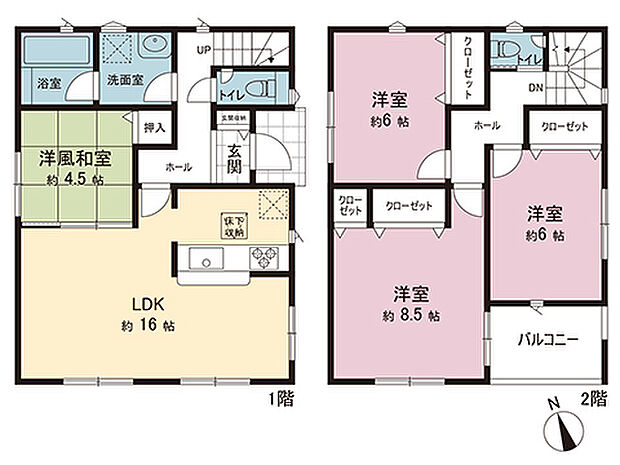 間取図です。図面と異なる場合は現況を優先させていただきます。