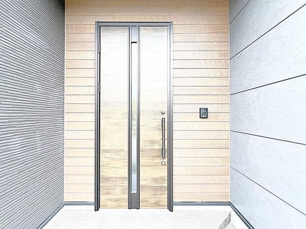 いつも気持ちよくご家族を迎えられる玄関です。