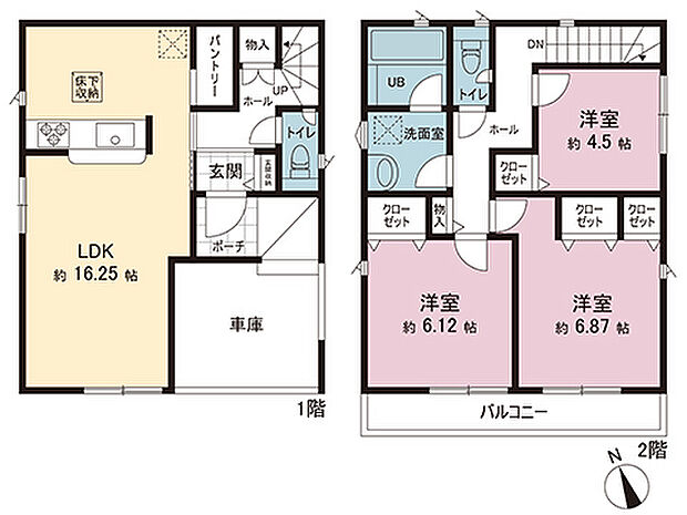 間取図です。図面と異なる場合は現況を優先させていただきます。