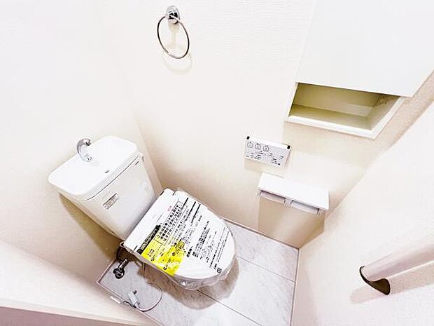 ほっと安らげるトイレ空間です。