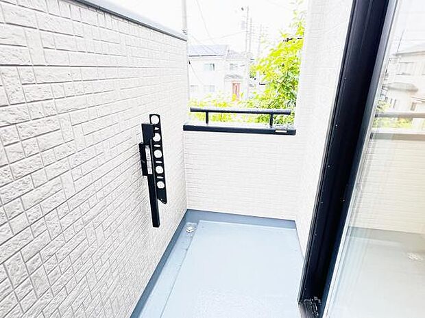 お洗濯ものを気持ち良く太陽の光で干せるのが嬉しいですね。