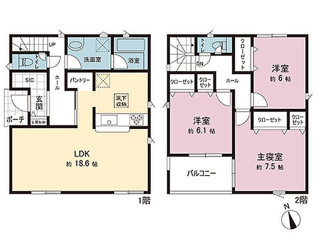 間取図です。図面と異なる場合は現況を優先させていただきます。
