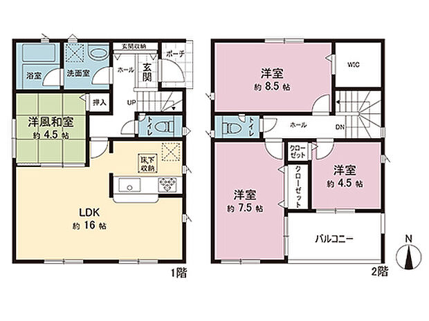 間取図です。図面と異なる場合は現況を優先させていただきます。