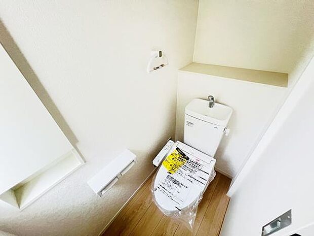 ほっと安らげるトイレ空間です。