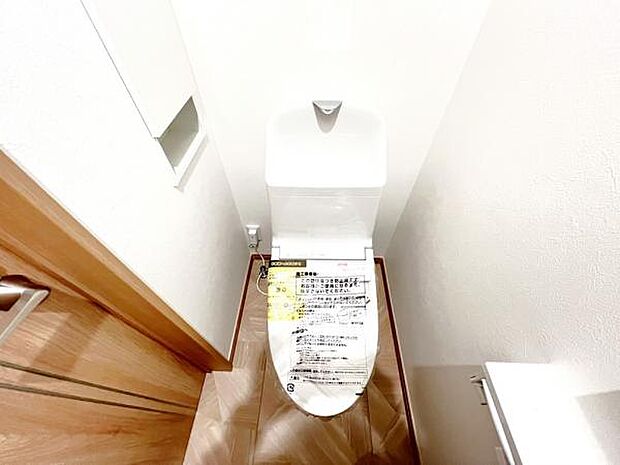 ほっと安らげるトイレ空間です。