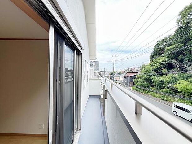 お洗濯ものを気持ち良く太陽の光で干せるのが嬉しいですね。