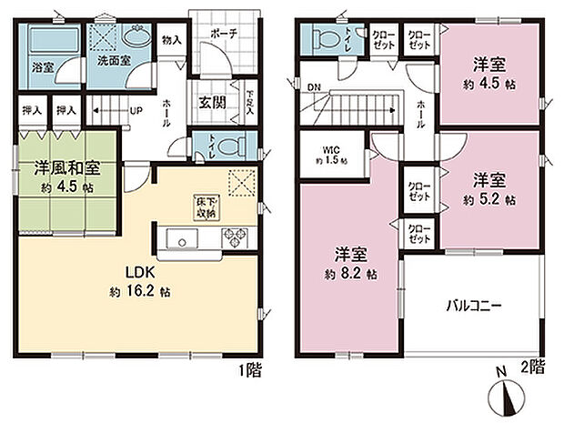 間取図です。図面と異なる場合は現況を優先させていただきます。