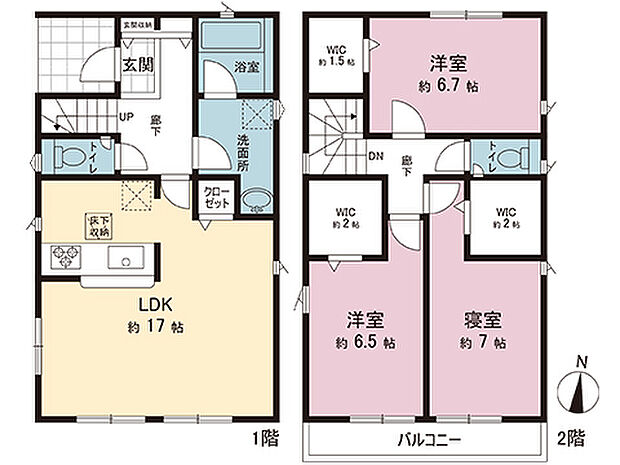 間取図です。図面と異なる場合は現況を優先させていただきます。