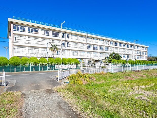 平塚市立大住中学校まで約960m（徒歩12分）