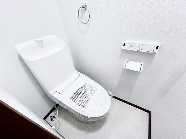 ほっと安らげるトイレ空間です。