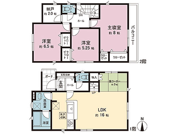 間取図です。図面と異なる場合は現況を優先させていただきます。