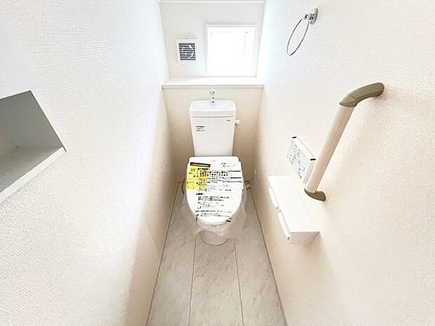 ほっと安らげるトイレ空間です。