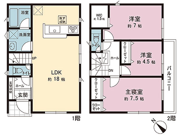 間取図です。図面と異なる場合は現況を優先させていただきます。