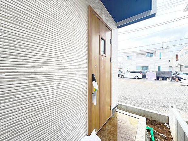 いつも気持ちよくご家族を迎えられる玄関です。