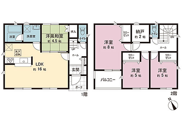 間取図です。図面と異なる場合は現況を優先させていただきます。