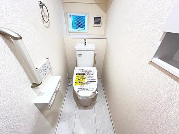 ほっと安らげるトイレ空間です。
