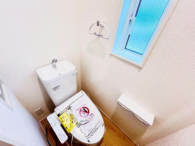 ほっと安らげるトイレ空間です。
