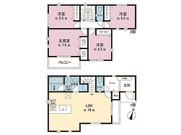 間取図です。図面と異なる場合は現況を優先させていただきます。