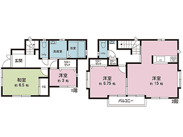 間取図です。図面と異なる場合は現況を優先させていただきます。