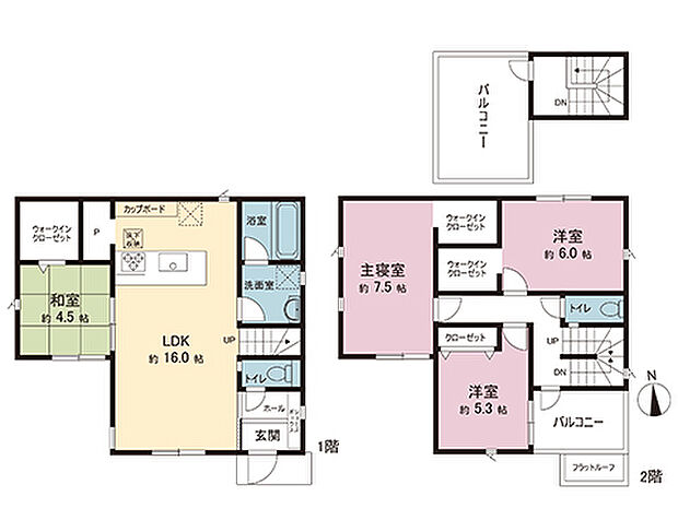 間取図です。図面と異なる場合は現況を優先させていただきます。