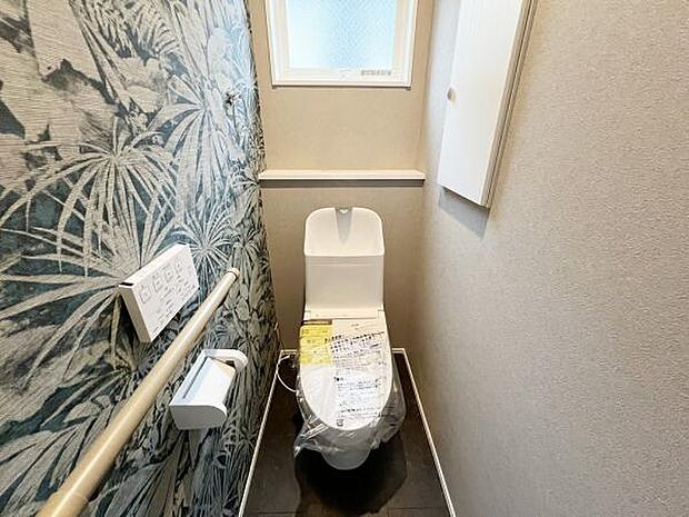 ほっと安らげるトイレ空間です。