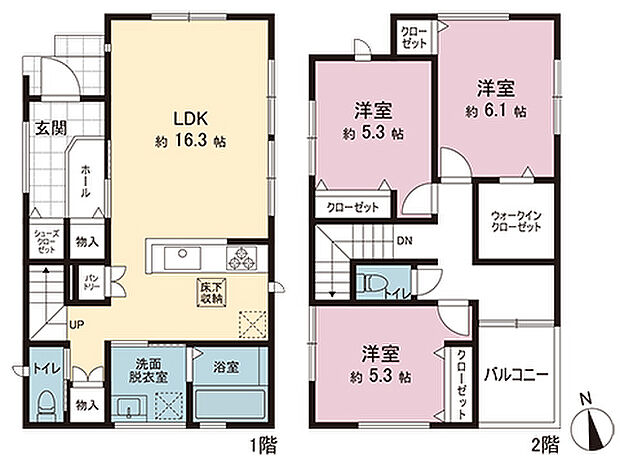 間取図です。図面と異なる場合は現況を優先させていただきます。