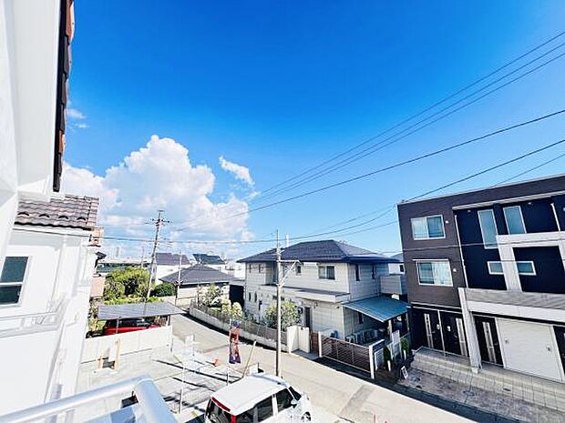 お住まいからの眺望です。