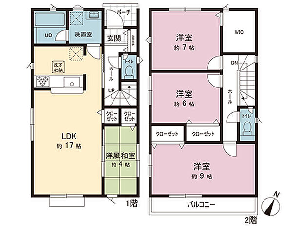 間取図です。図面と異なる場合は現況を優先させていただきます。