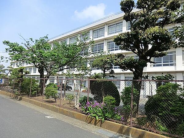 平塚市立神明中学校まで約570m（徒歩8分）