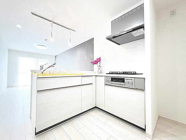 料理の時間が楽しくなるキッチンスペースです。