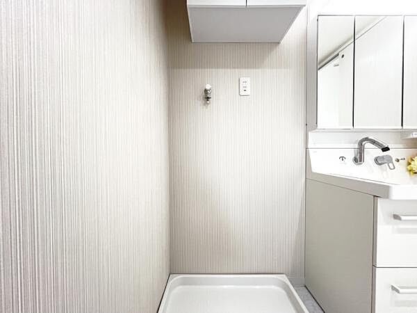 お天気を気にせずお洗濯ができ、室内干し可能です。