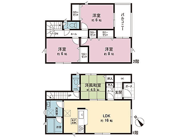 間取図です。図面と異なる場合は現況を優先させていただきます。