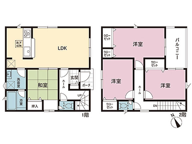 間取図です。図面と異なる場合は現況を優先させていただきます。