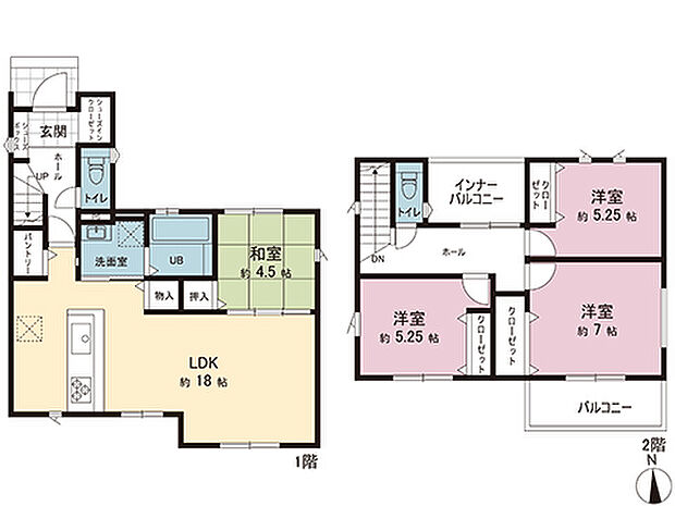 間取図です。図面と異なる場合は現況を優先させていただきます。