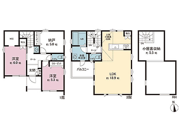間取図です。図面と異なる場合は現況を優先させていただきます。