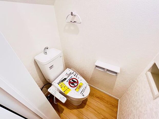 ほっと安らげるトイレ空間です。