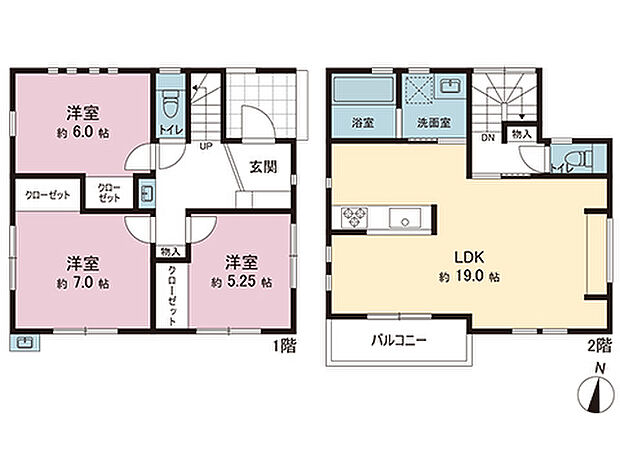 間取図です。図面と異なる場合は現況を優先させていただきます。