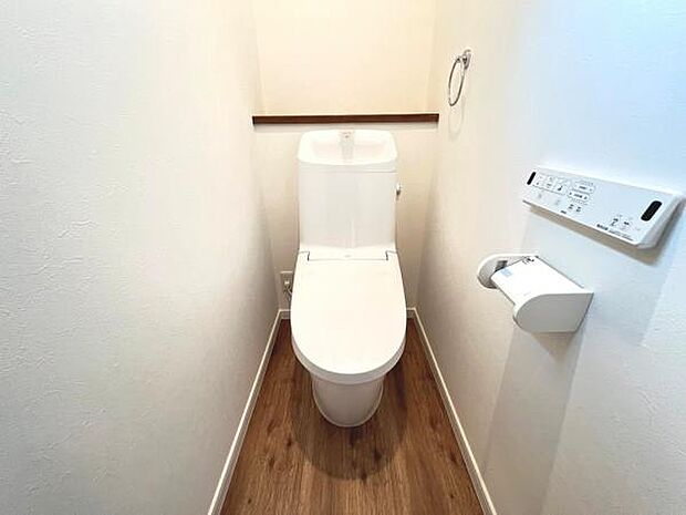 ほっと安らげるトイレ空間です。