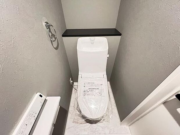 ほっと安らげるトイレ空間です。