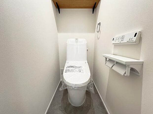 ほっと安らげるトイレ空間です。